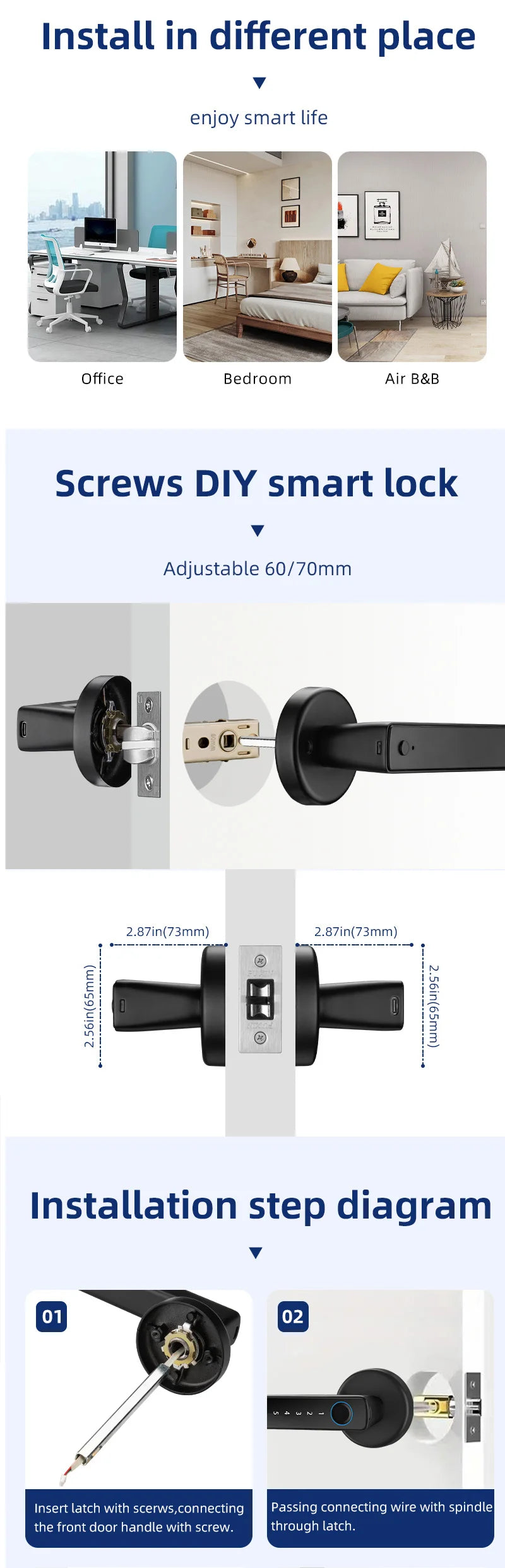 Tuya Smart Fingerprint Lock