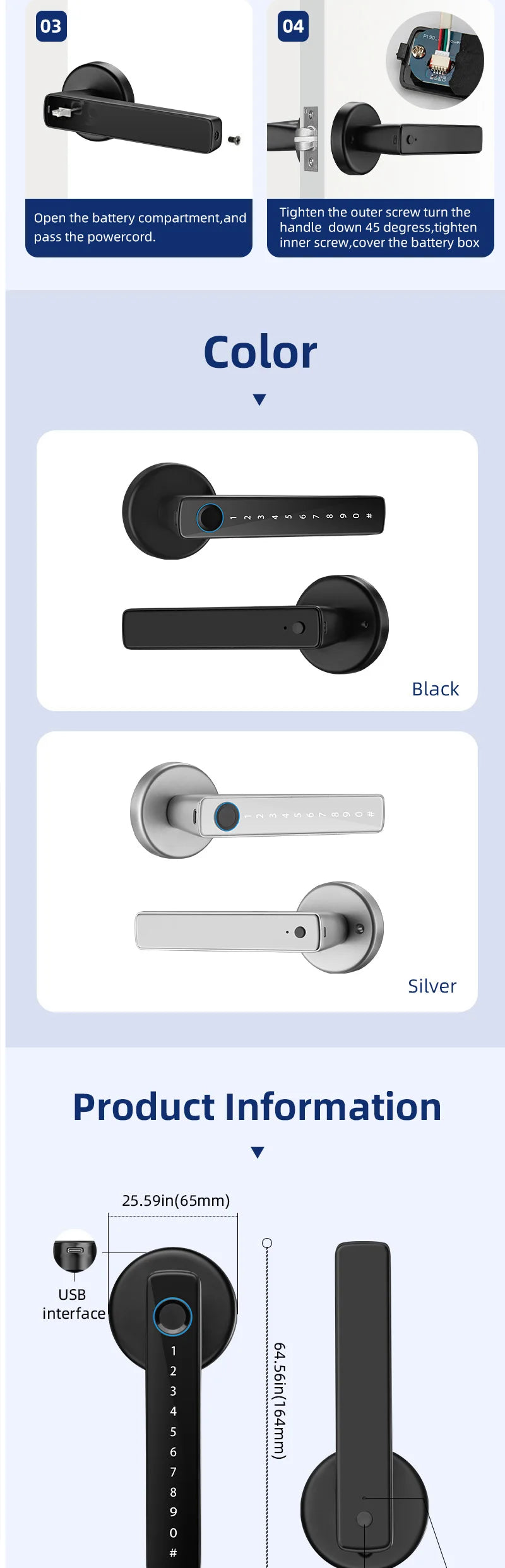 Tuya Smart Fingerprint Lock