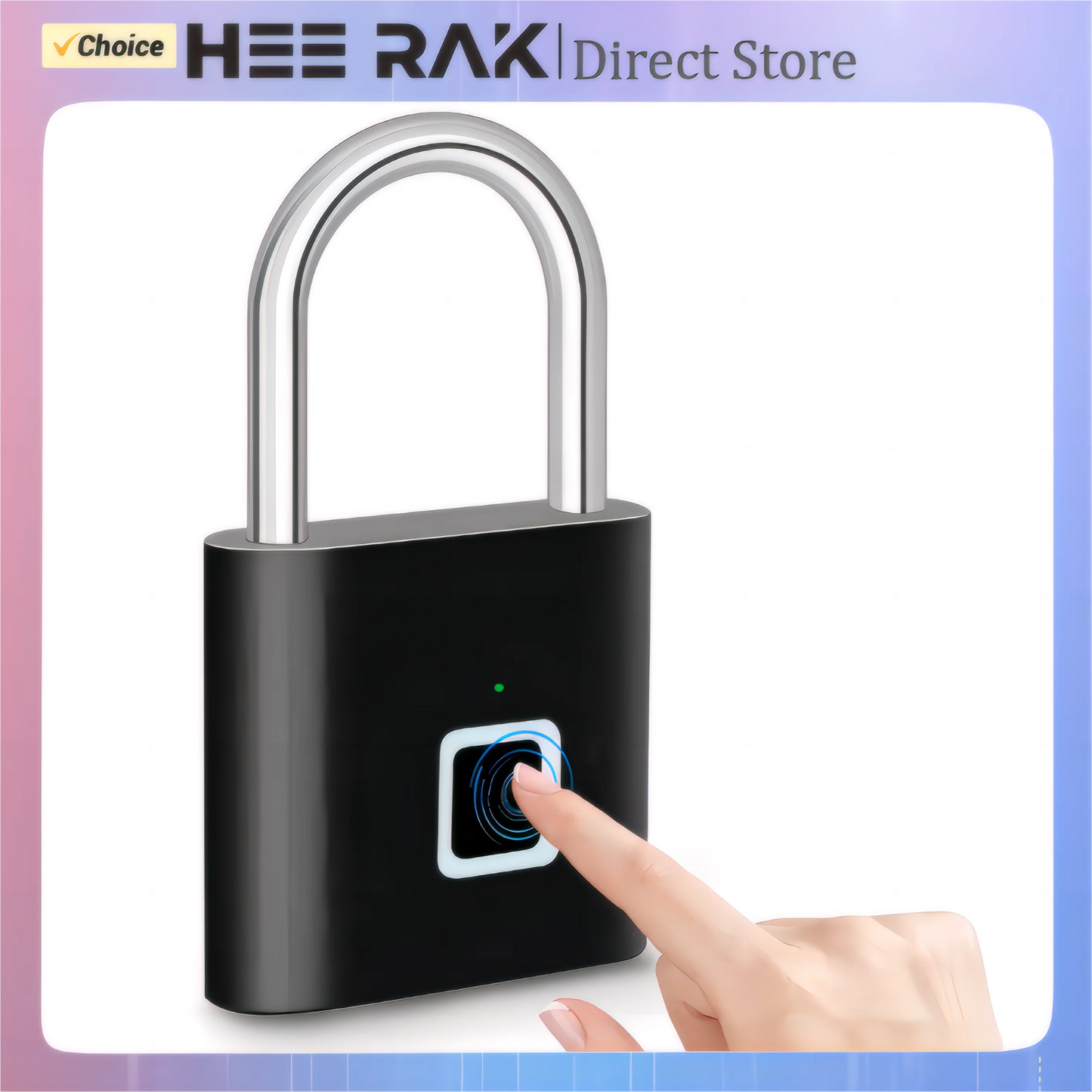 HEE RAK Keyless Smart Fingerprint Lock - USB, Waterproof, Anti-Theft