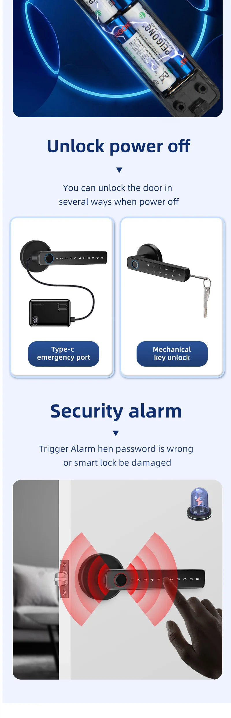 Tuya Smart Fingerprint Lock